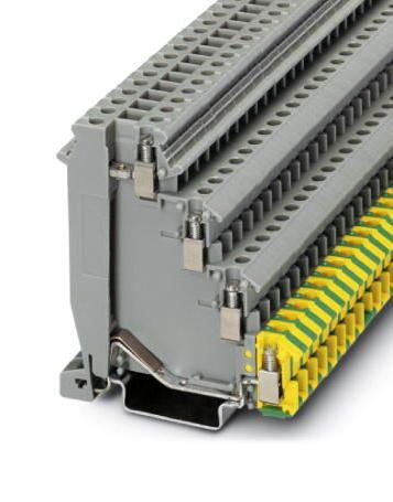 Phoenix Contact 2718015 Din Rail Tb, Screw, 5Pos, 24-12Awg