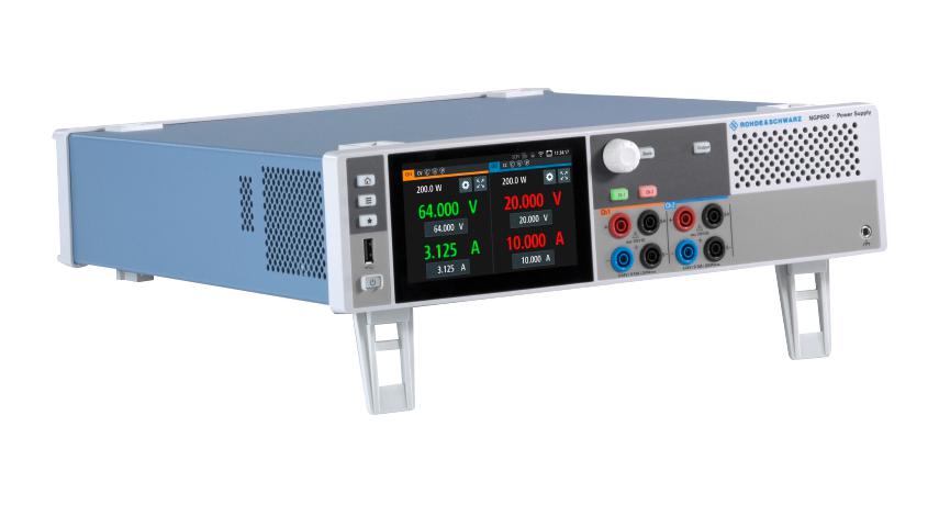 Rohde & Schwarz Ngp822 Power Supply, Bench, 2Ch, 64V, 10A, 400W