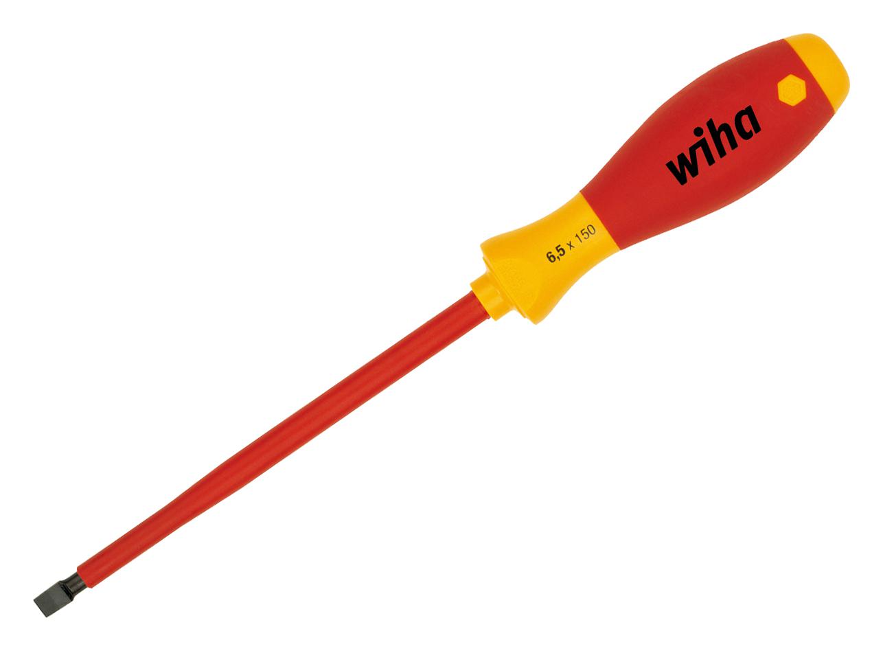 Wiha 00820 Screwdriver, Slotted, 2.5Mm, 75Mm, 179Mm