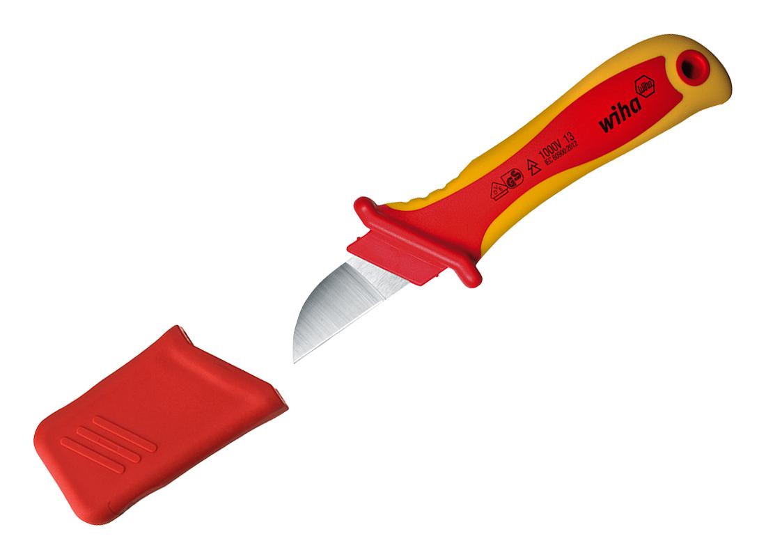 Wiha 38798 Cable Stripping Knife, 200Mm