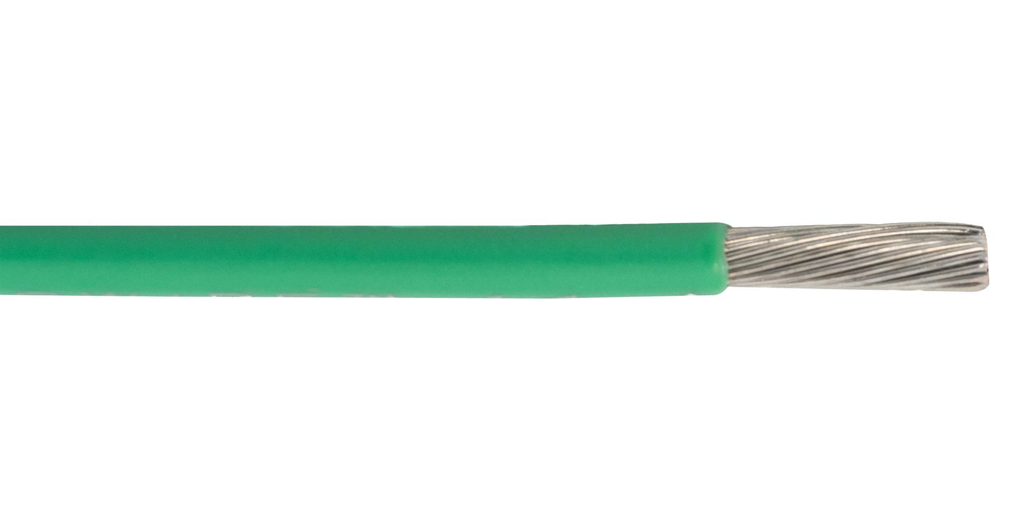 Alpha Wire 67075 Gr034 Hook-Up Wire, 0.75Mm2, Green, 500M