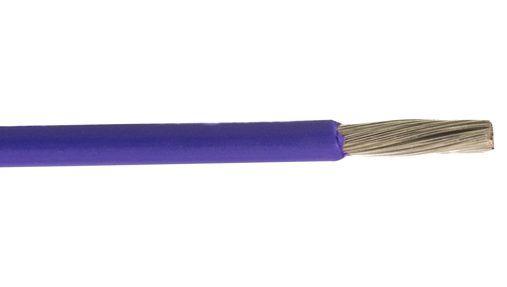 Alpha Wire 67025 Vi034 Hook-Up Wire, 0.25Mm2, Violet, 500M