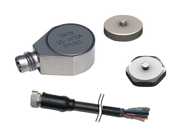 Kemet Vs-Jv10A-K01 Vibration Sensor W/ Cable, 500Ua, 5V