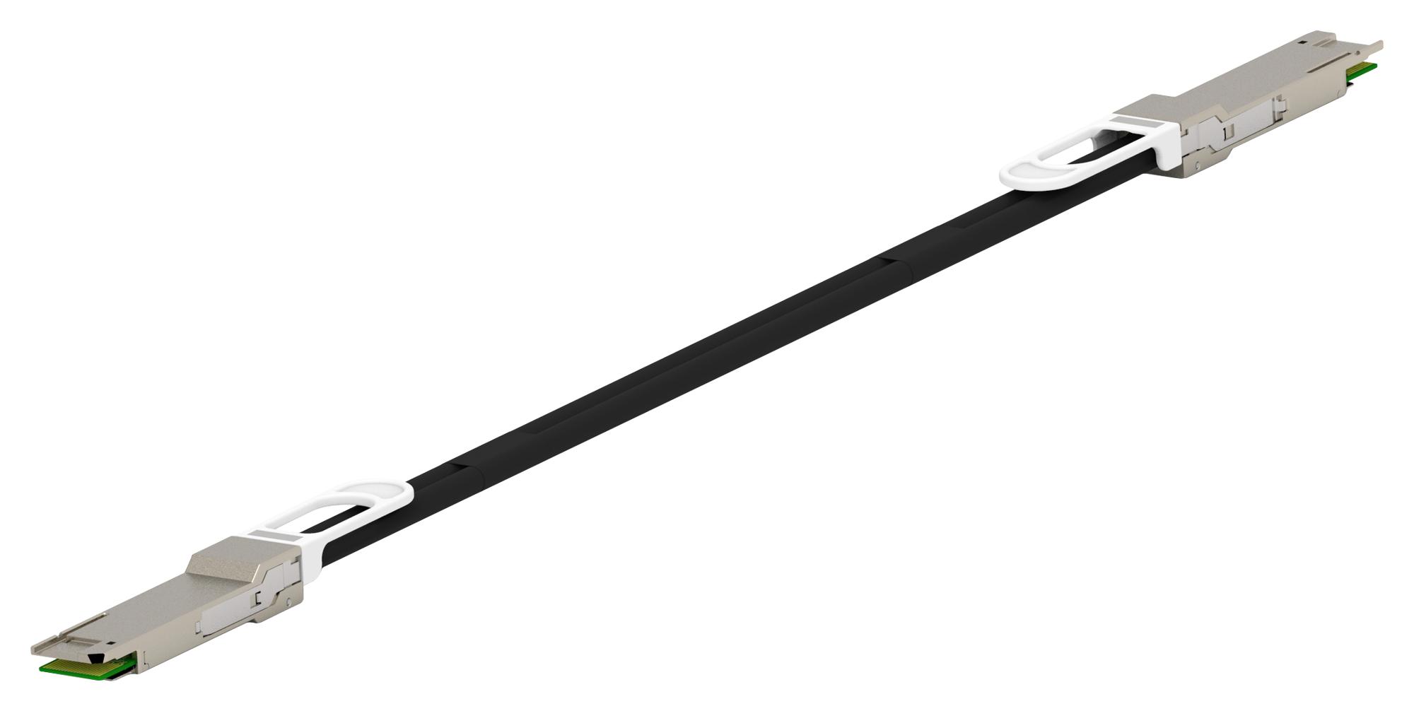 Te Connectivity 2323765-1 I/o Cable, Qsfp-Dd 76P Plug-Plug, 500Mm