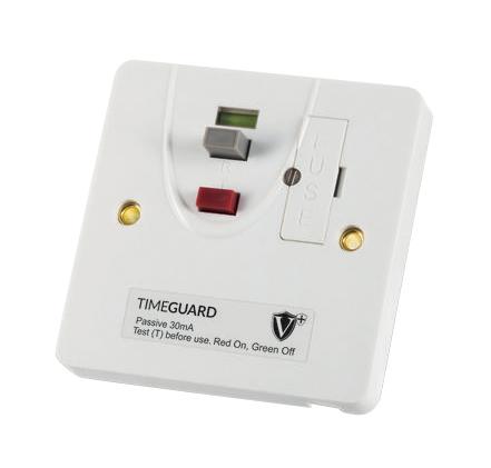 Timeguard Rcd11Wpvn Rcd Socket, 13A, 230Vac, Passive, 1 Gang