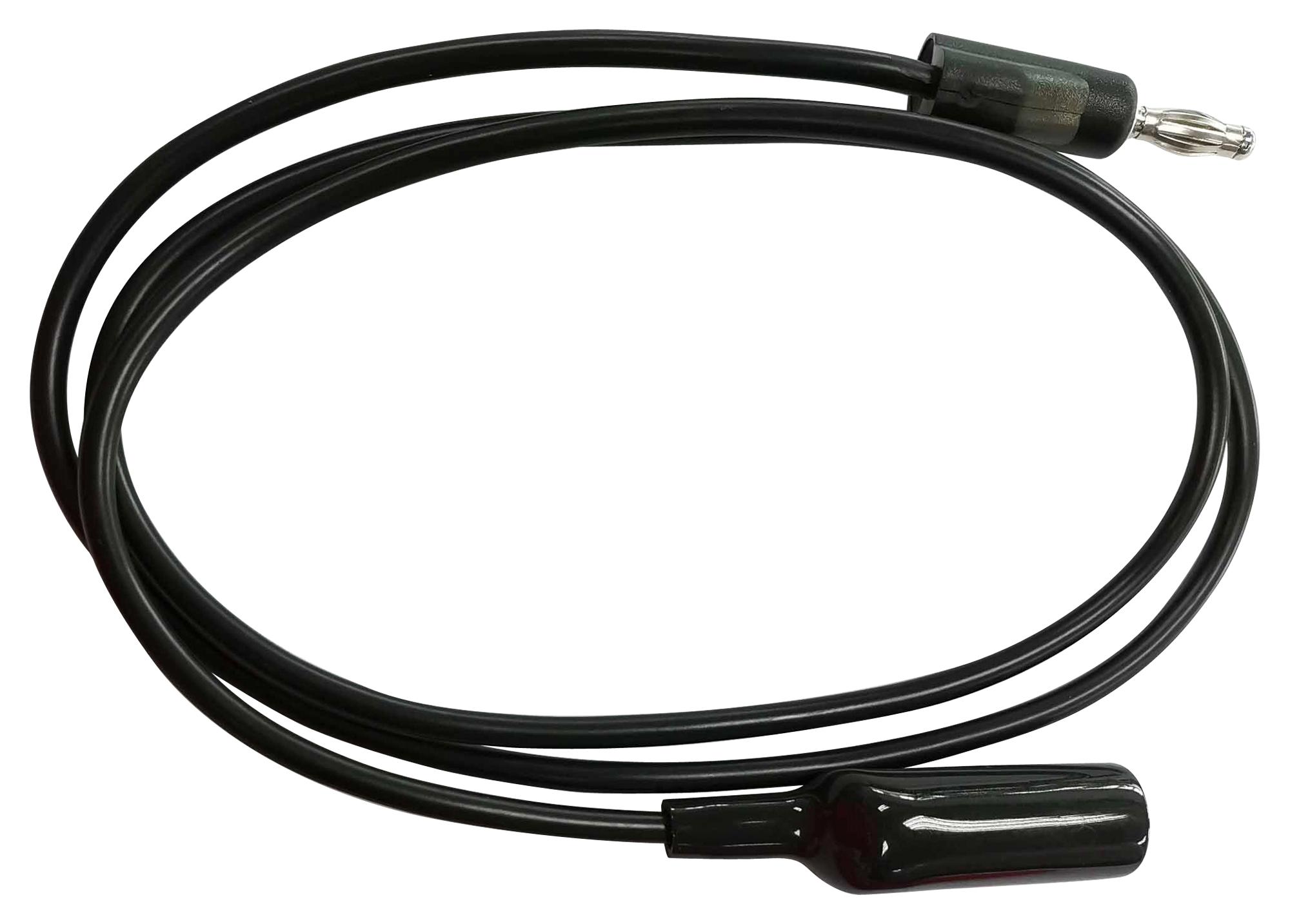 Multicomp Pro Mp770268 Test Lead, 10A, 60V, 1.219Mm, Black