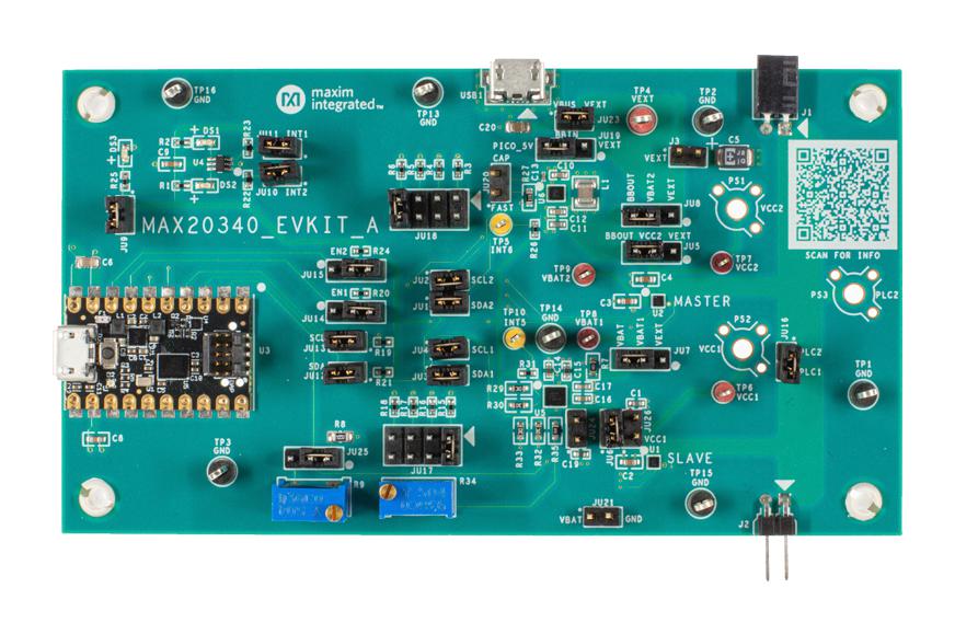 Analog Devices Max20340Evkit# Eval Kit, Bi-Directional Plc Management