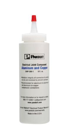 Panduit Cmp-200-1 Chem, Joint, 8Oz, Bottle, Grey