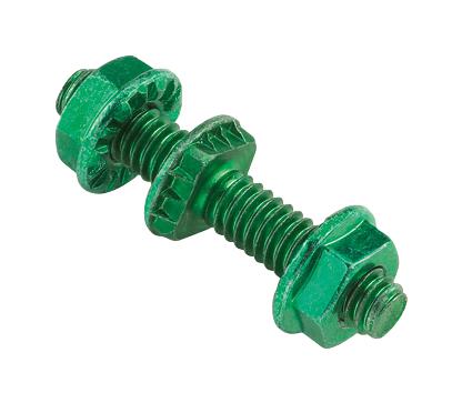 Panduit Cgnbsk Bonding Stud Kit, 34.04Mm L, Green