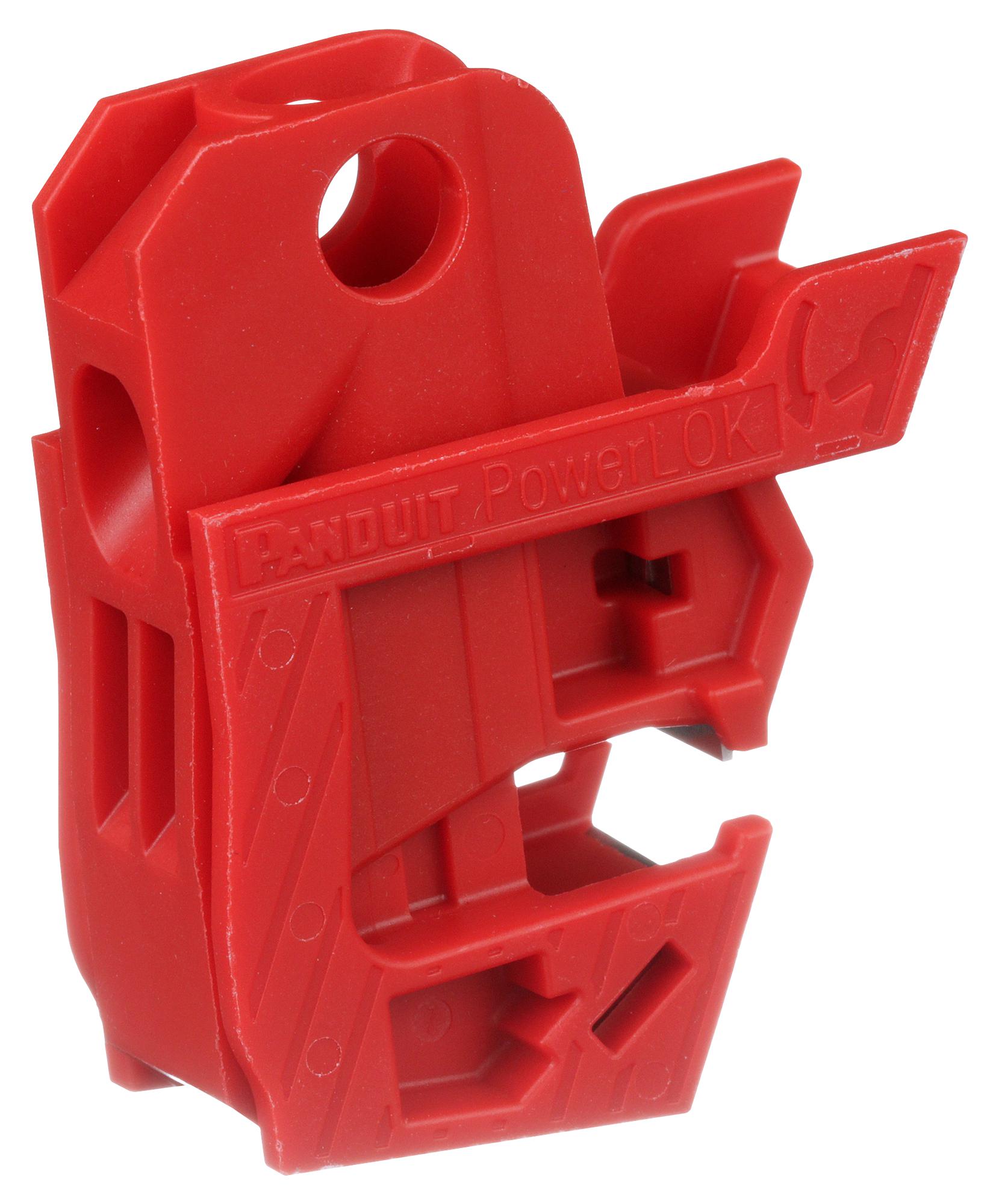 Panduit Psl-Pcb Circuit Breaker Lockout, Nylon, Red