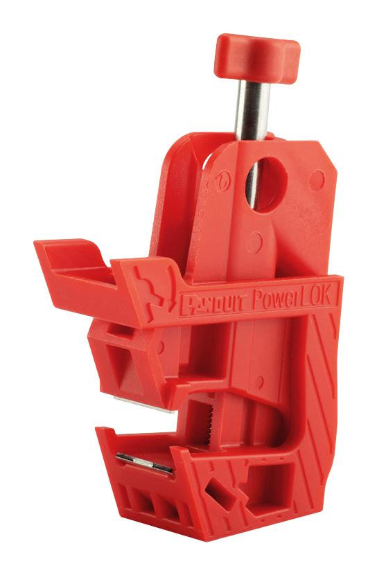 Panduit Psl-Pcbnt Circuit Breaker Lockout, Nylon, Red