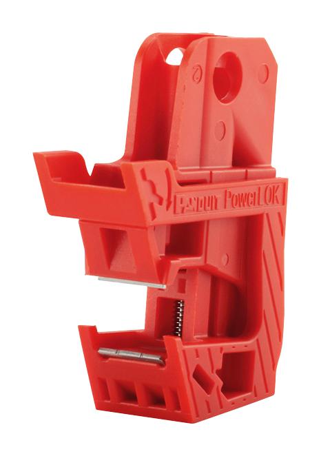 Panduit Psl-Pcb-V Circuit Breaker Lockout, Nylon, Red