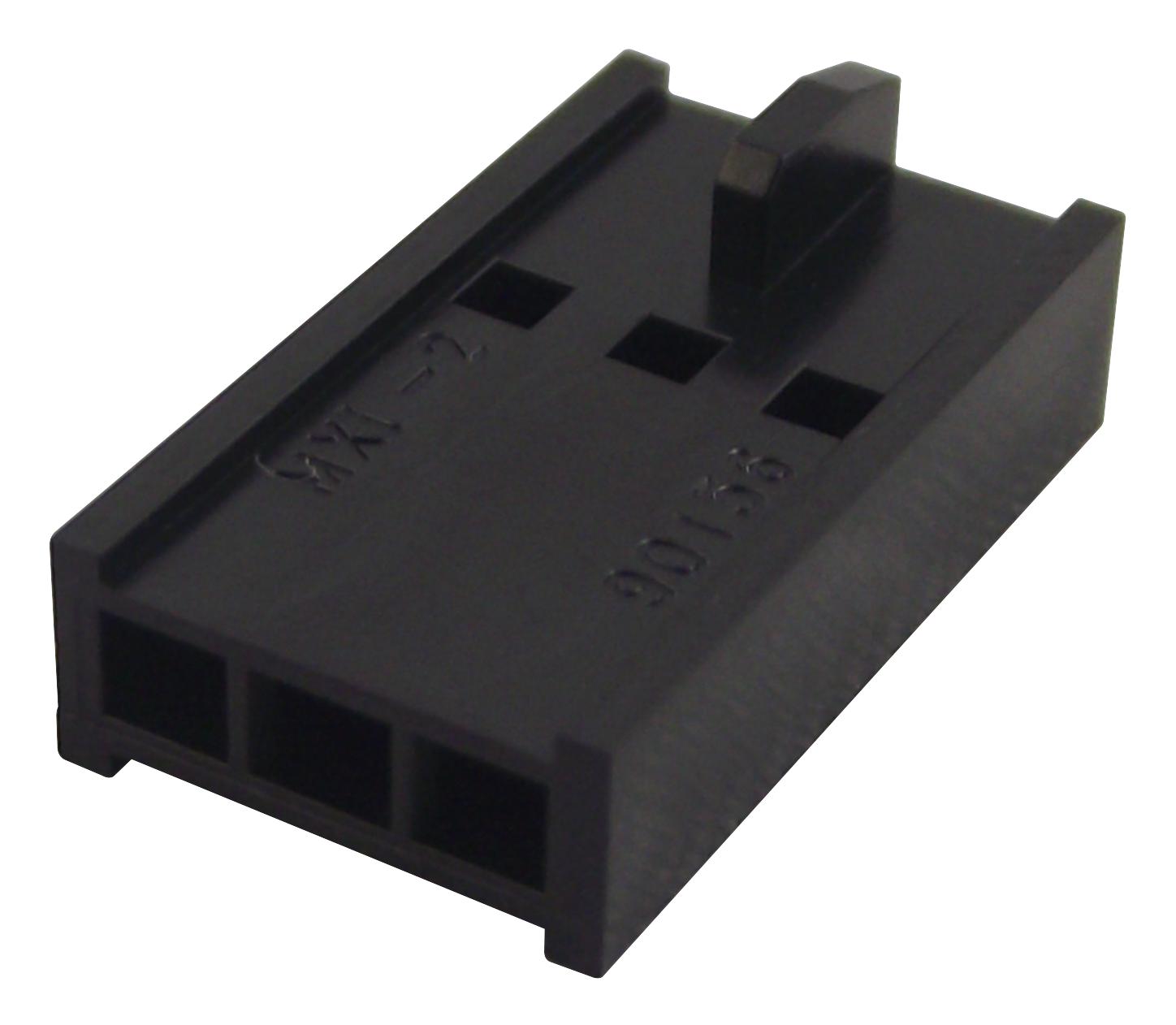 Molex 90156-0143 Connector, Rcpt, 3Pos, 1Row, 2.54Mm