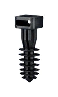 Panduit Mpmh38-L0 Cable Tie Mount, 30.5Mm, Pa 6.6, Black