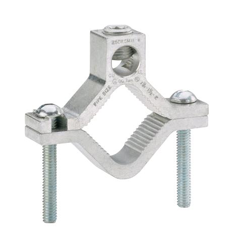 Panduit Gc-15A-Q Grounding Clamp, Alum/steel, 1/0Awg