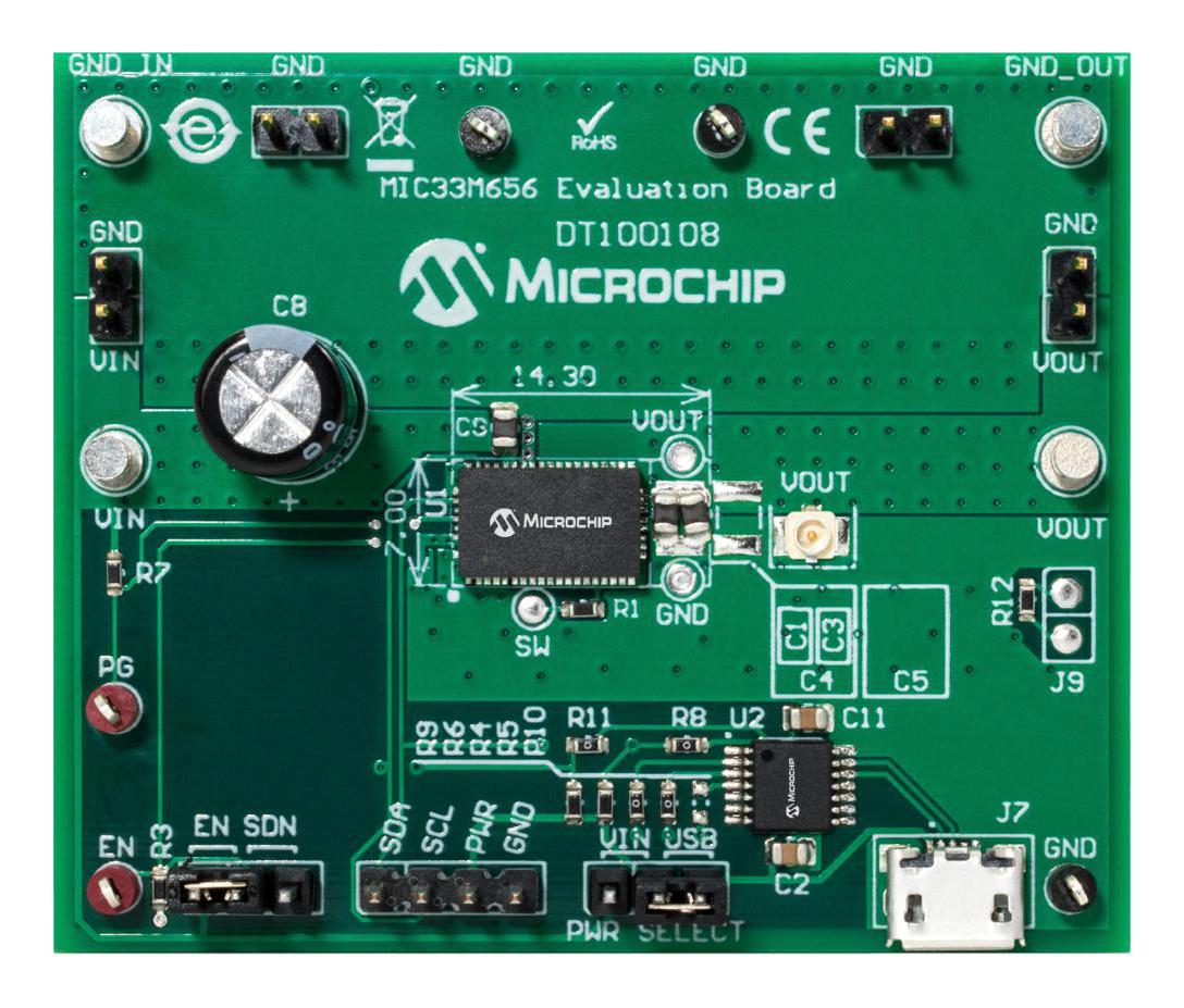 Microchip Dt100108 Eval Board, 6A Step Down Module