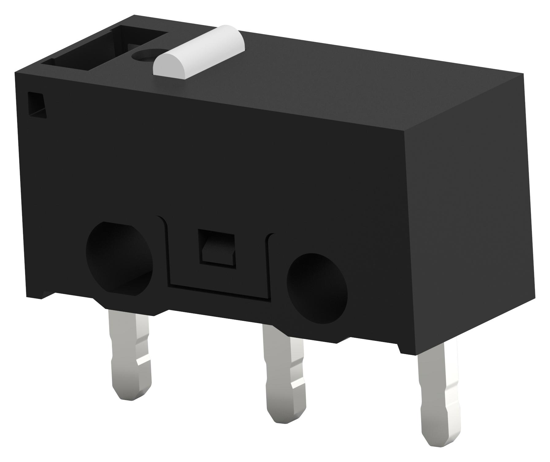 Alcoswitch - Te Connectivity Saj13Xxpp0N88Sdtptq Microsw, Spdt, Pin Plunger, 3A, 125Vac