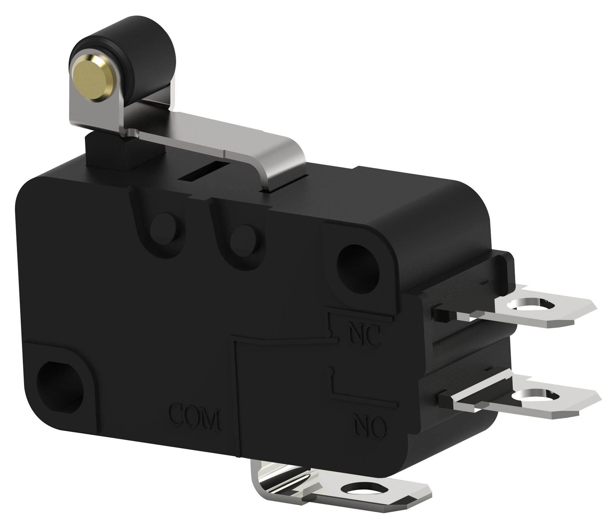 Alcoswitch - Te Connectivity Saj35Xxsrln49Sdtseq Microsw, Spdt, Hinge Lever, 5A, 250Vac