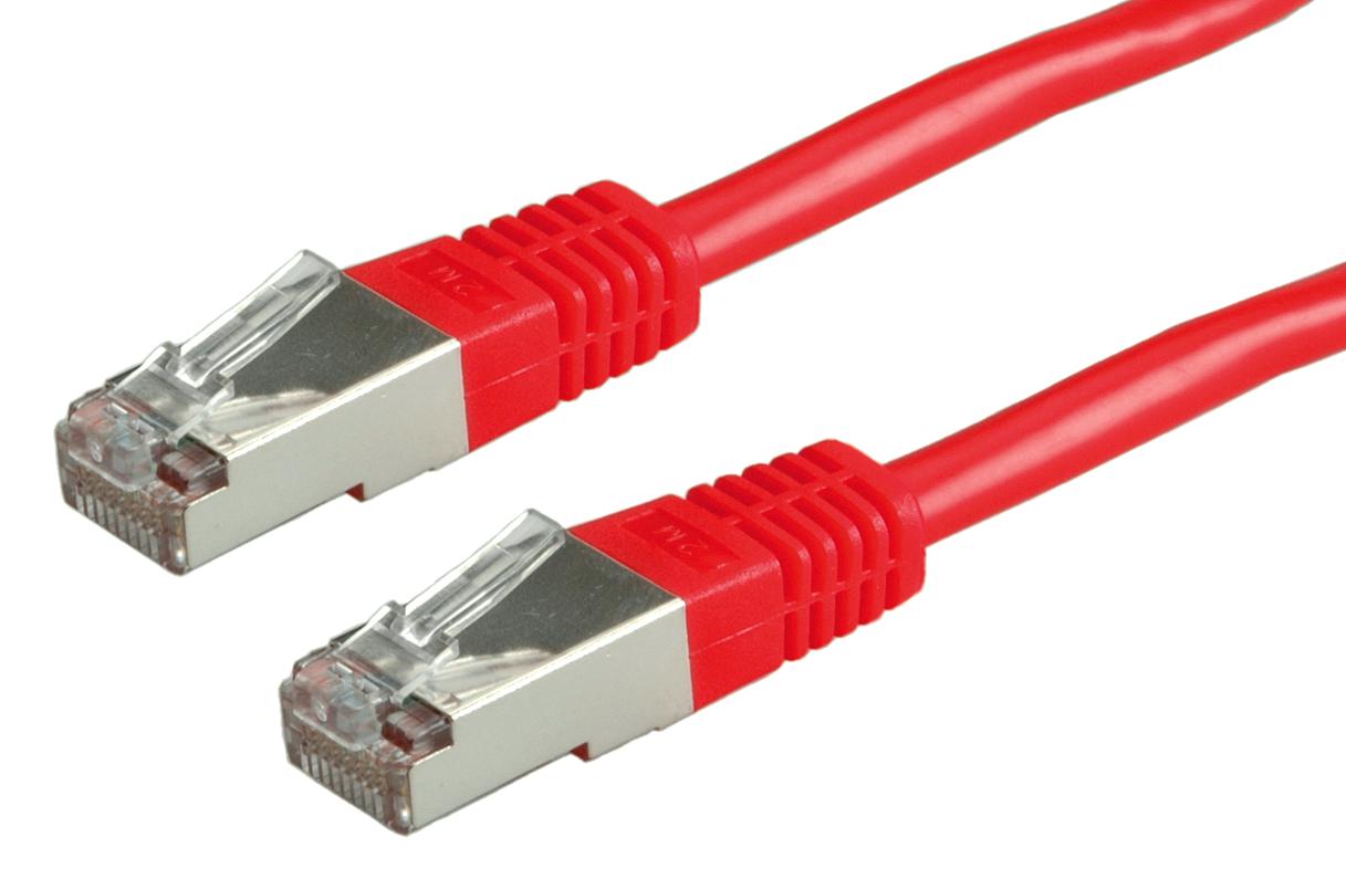 Multicomp Pro Mp001953 Patch Cord, Rj45 Plug-Plug, Red, 1M