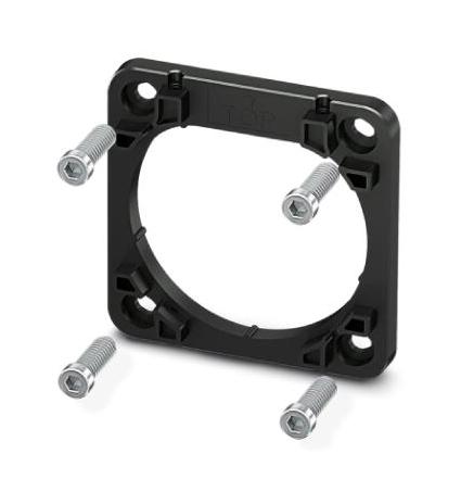 Phoenix Contact 1627637 Fixing Frame, Plastic, Black