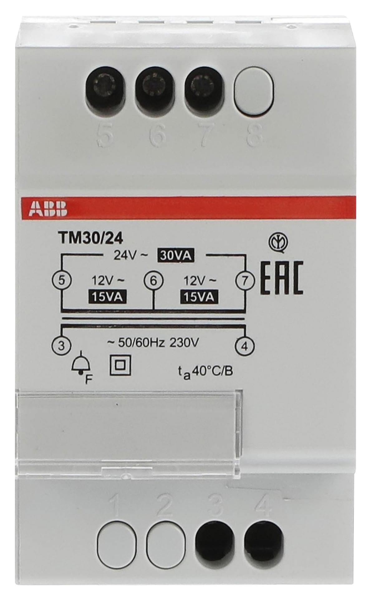 Abb 2Csm228765R0802 Bell Transformer, 30Va, 2.5A