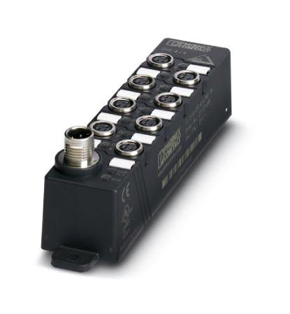 Phoenix Contact 2773416 Sensor Distr Box, M8 O/p, 3Way, 4Ports