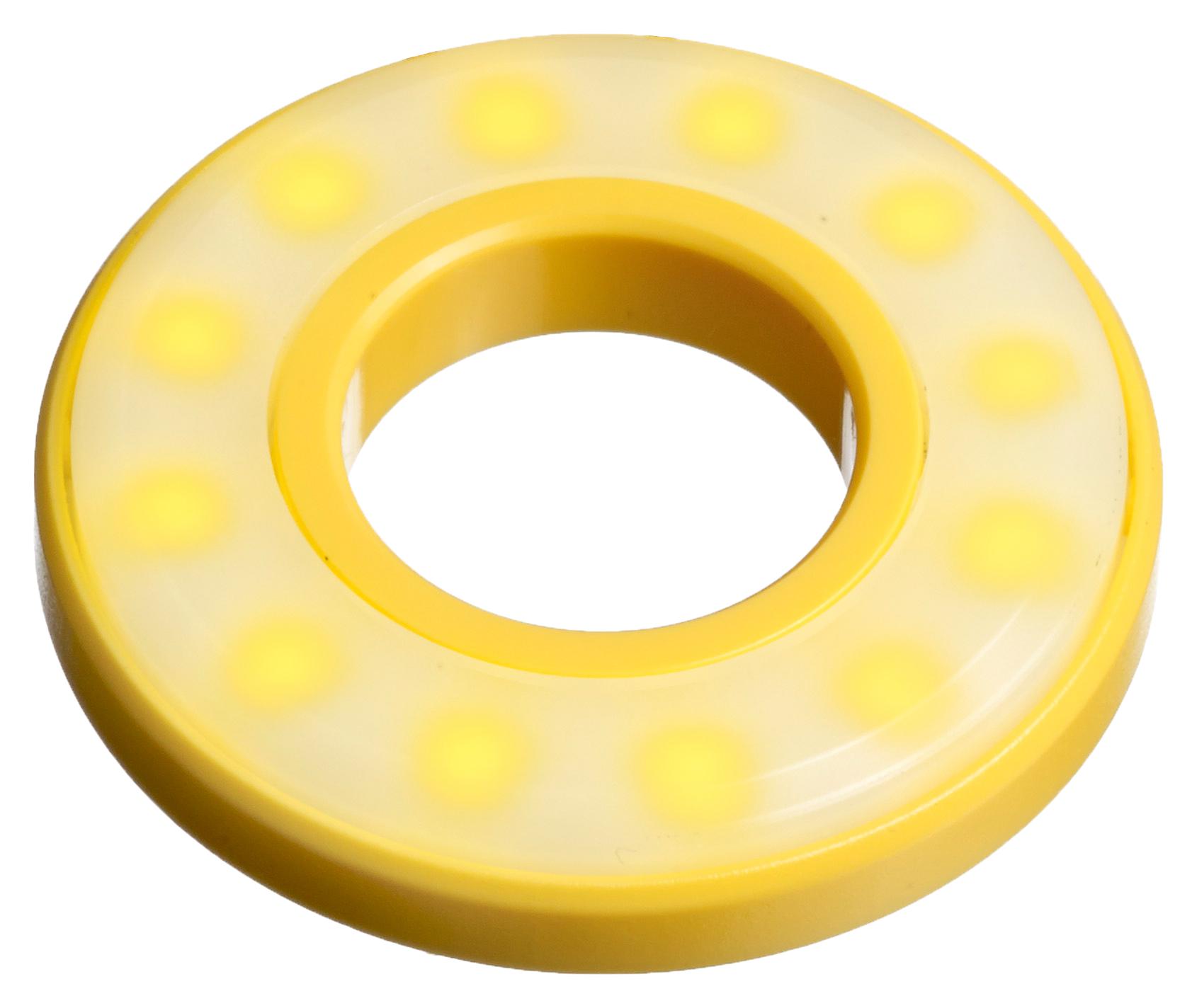 Apem Qh16057Yc Led Panel Indicator, Yellow, 16Mm, 24Vdc