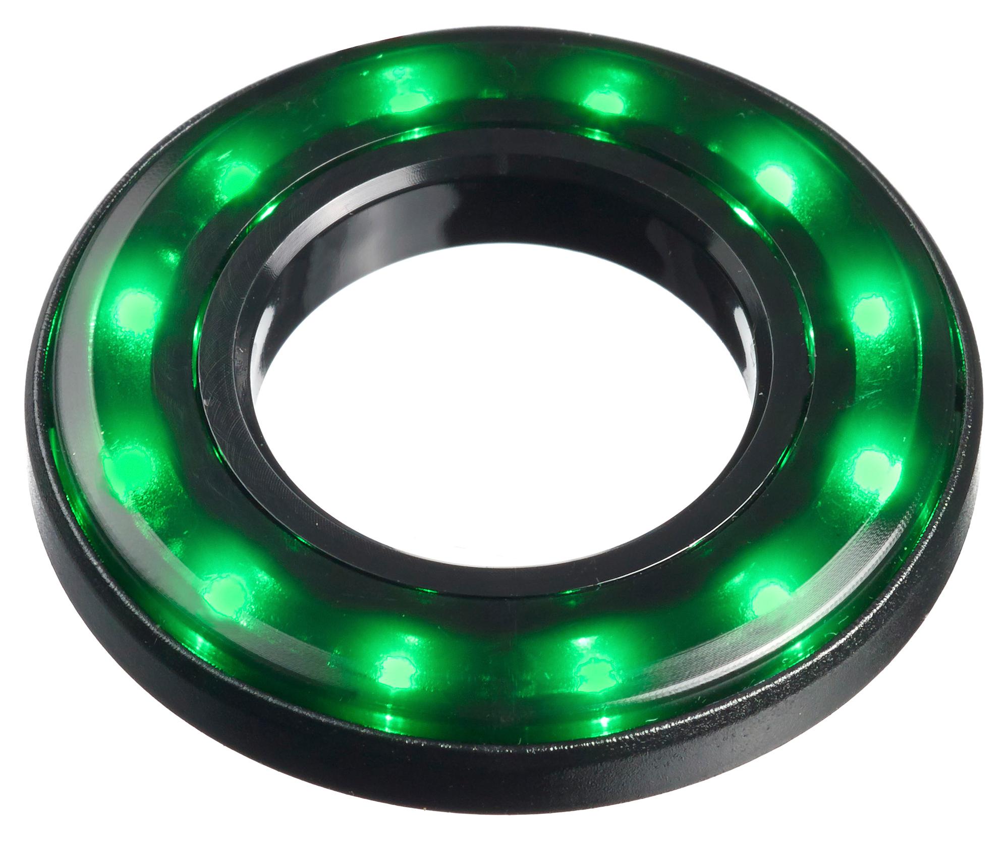 Apem Qh22L28Gc Led Panel Indicator, Green, 22Mm, 24Vdc