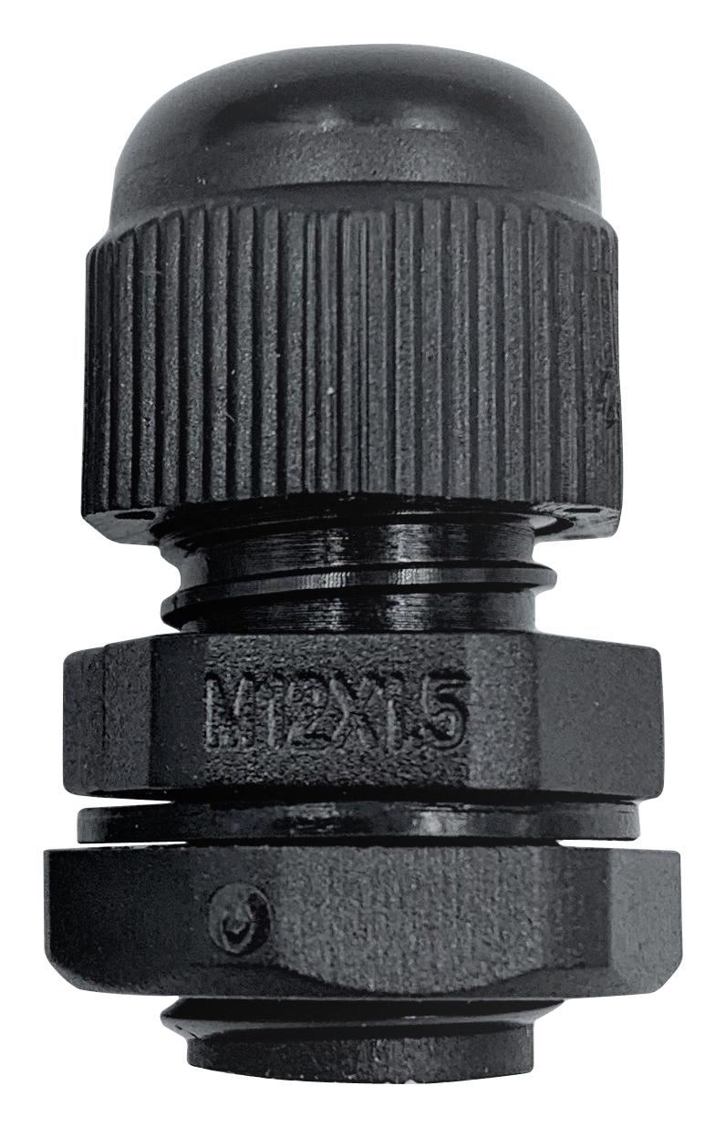 Pro Elec Pelb0261 Cable Gland, Pa/nbr, 3Mm-6.5Mm, Black