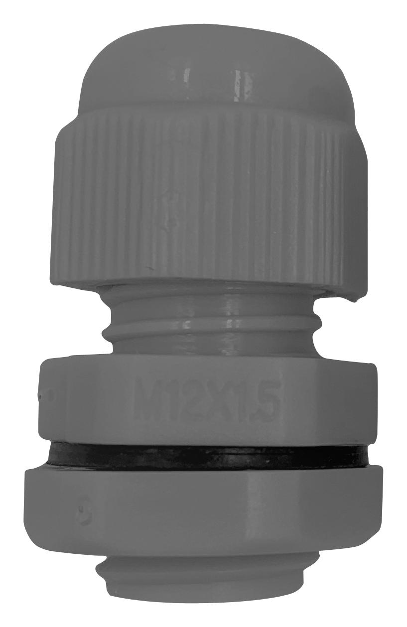 Pro Elec Pelb0265 Cable Gland, Pa/nbr, 4Mm-8Mm, Grey