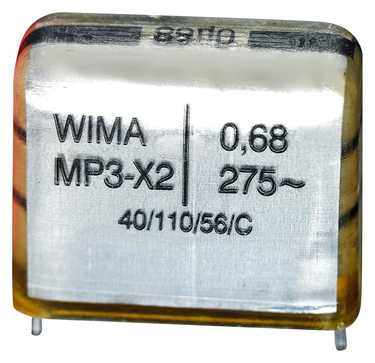 Wima Mkx2Aw51007H00Kssd Suppression Cap, 10Uf, Class X2, 305V