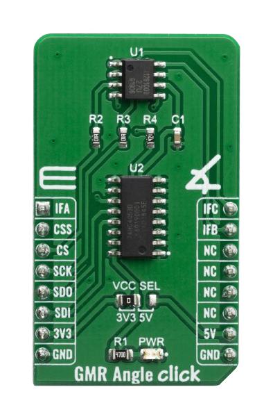 Mikroelektronika Mikroe-3815 Gmr Angle Click Board