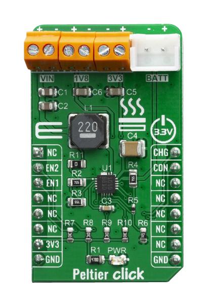 Mikroelektronika Mikroe-3814 Peltier Click Board