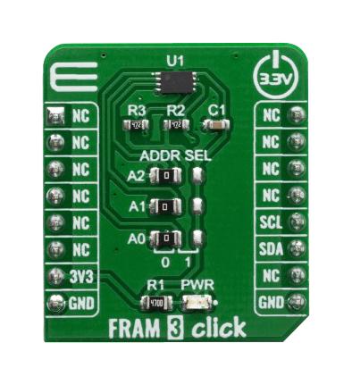 Mikroelektronika Mikroe-3817 Fram 3 Click Board