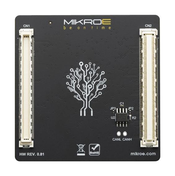 Mikroelektronika Mikroe-3783 Arm Cortex-M4F Sibrain For Tm4C123Gh6Pz