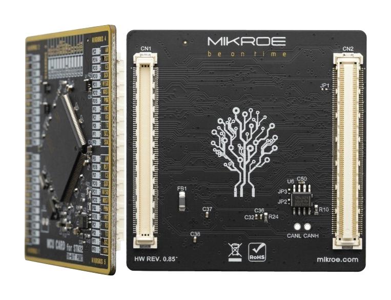 Mikroelektronika Mikroe-3866 32-Bit Arm Cortex-M7F Mcu Card