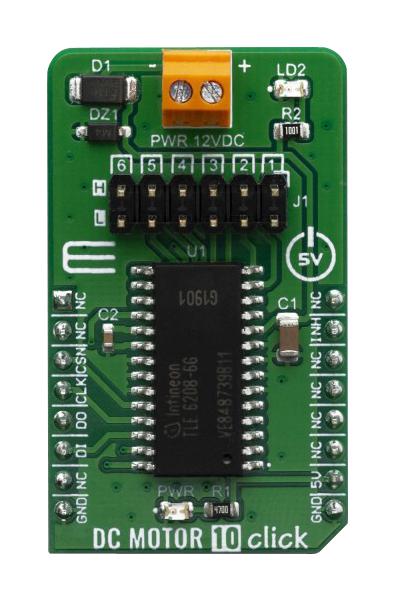 Mikroelektronika Mikroe-3879 Dc Motor 10 Click Board