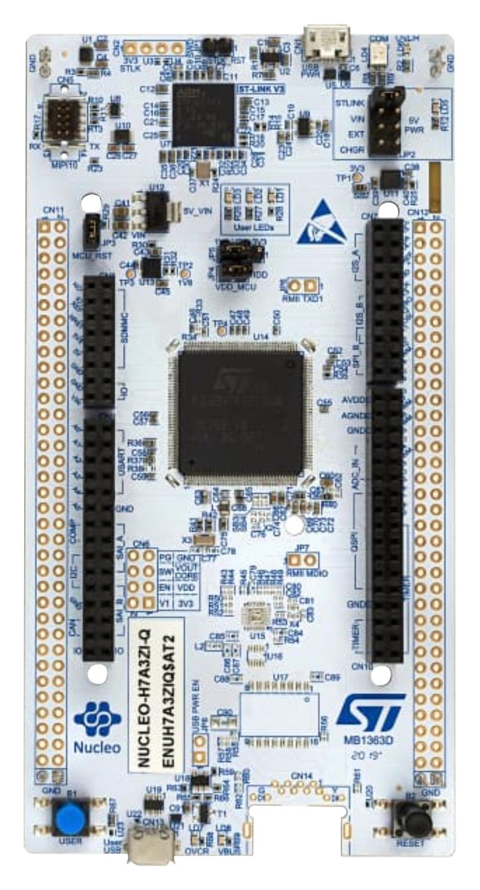 Stmicroelectronics Nucleo-L552Ze-Q Nucleo-144 Board, Arm Cortex-M33F