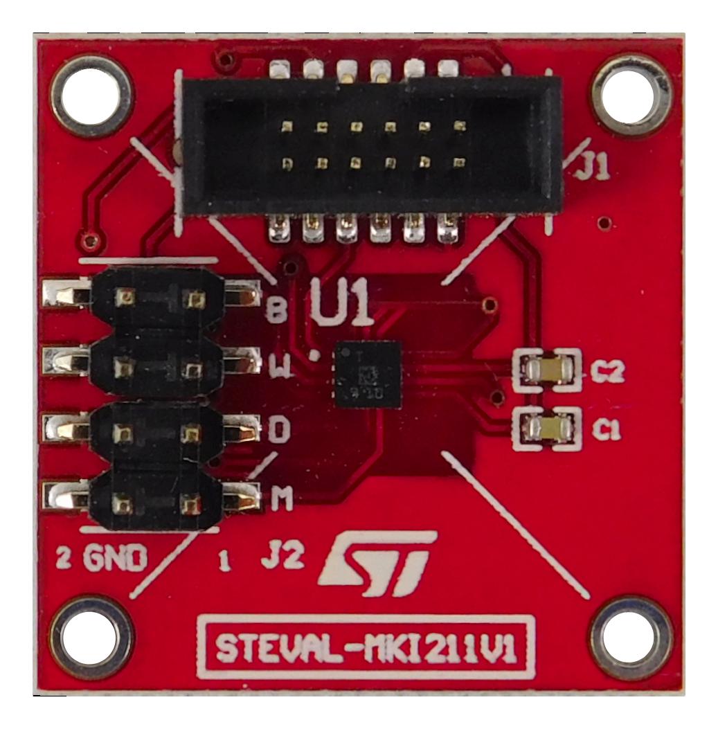 Stmicroelectronics Steval-Mki211V1K Eval Kit, 3-Axis Mems Accelerometer