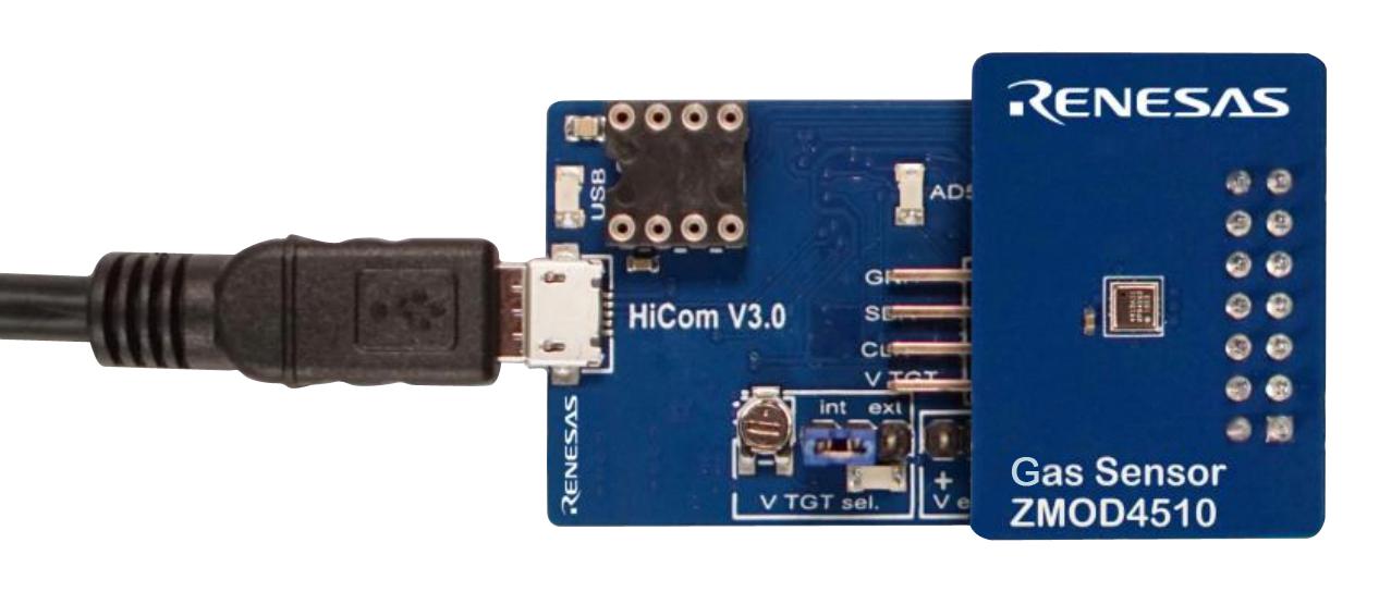 Renesas Zmod4510-Evk-Hc Eval Kit, Tvoc/indoor Air Quality Sensor