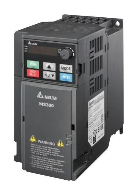 Delta Electronics Vfd11Ams21Afsaa Ac Motor Speed Drive, 1-Ph, 2.2Kw, 265V