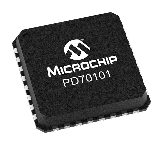 Microchip Pd70101Ilq-Tr Poe Pd Controller, Ieee802.3Af, 85Deg C