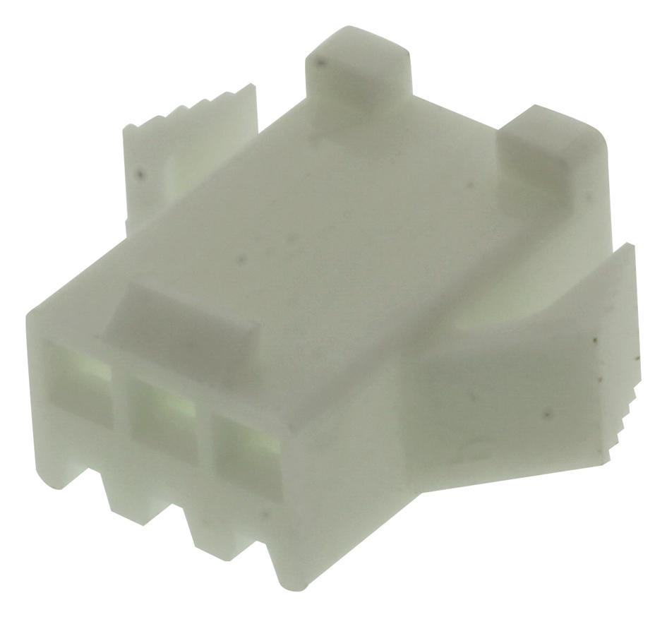 Jst (Japan Solderless Terminals) Smp-03V-Nc Connector Housing, Plug, 3 Way, Plastic