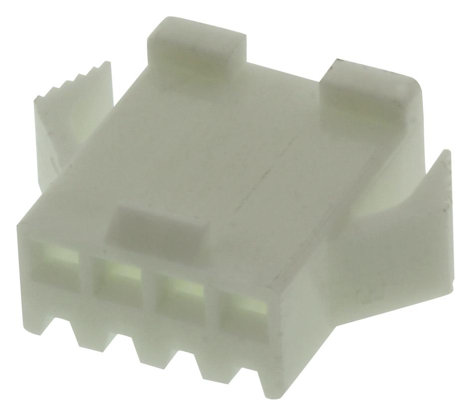 Jst (Japan Solderless Terminals) Smp-04V-Nc Connector Housing, Plug, 4 Way, Plastic