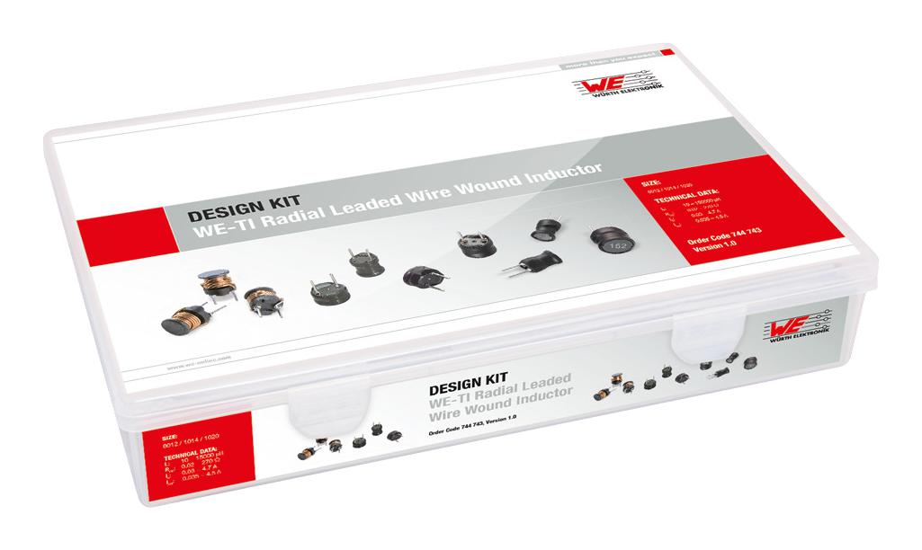 Wurth Elektronik 744743 Inductor Kit, Radial