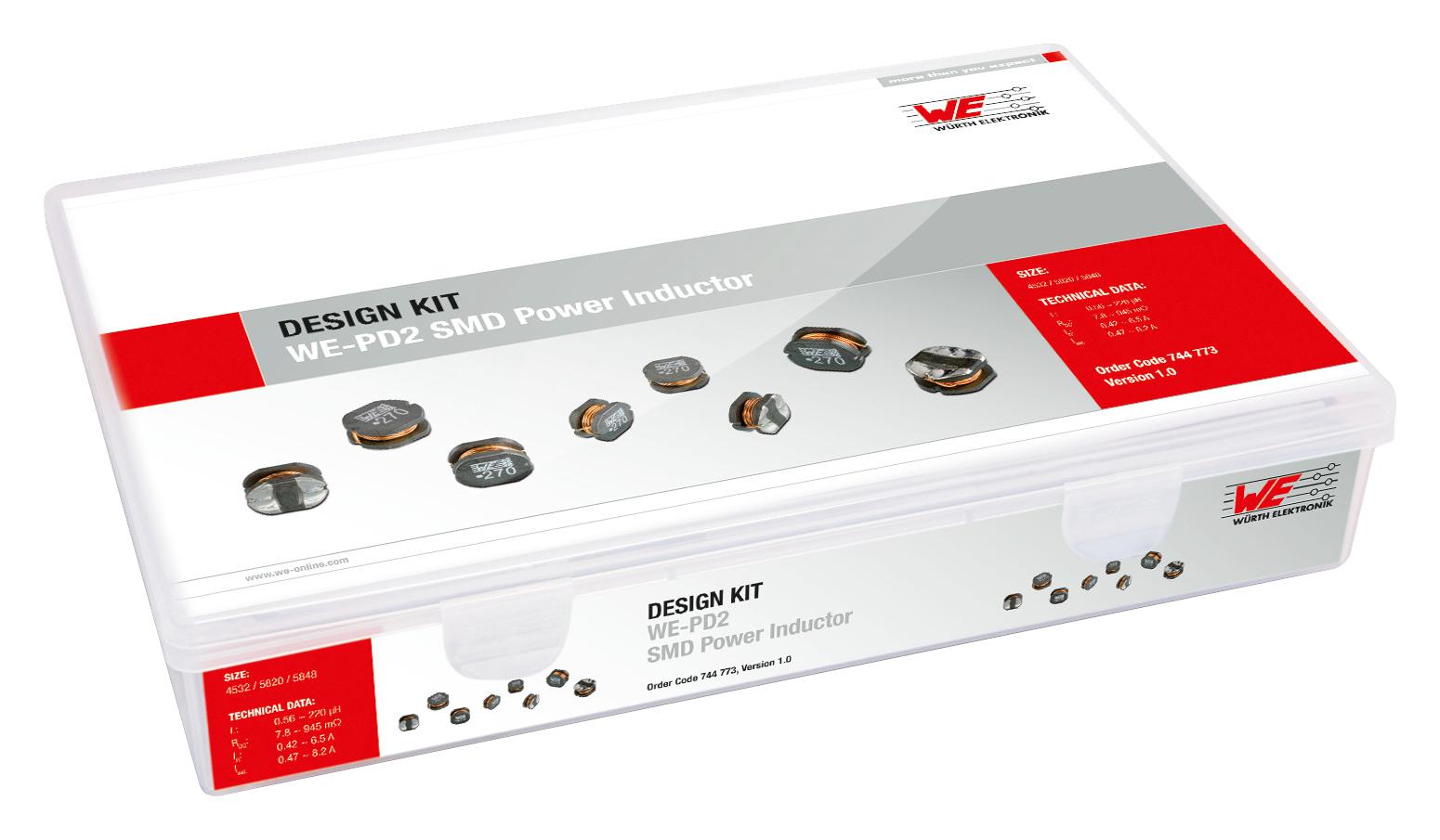 Wurth Elektronik 744773 Power Inductor Kit, Smd