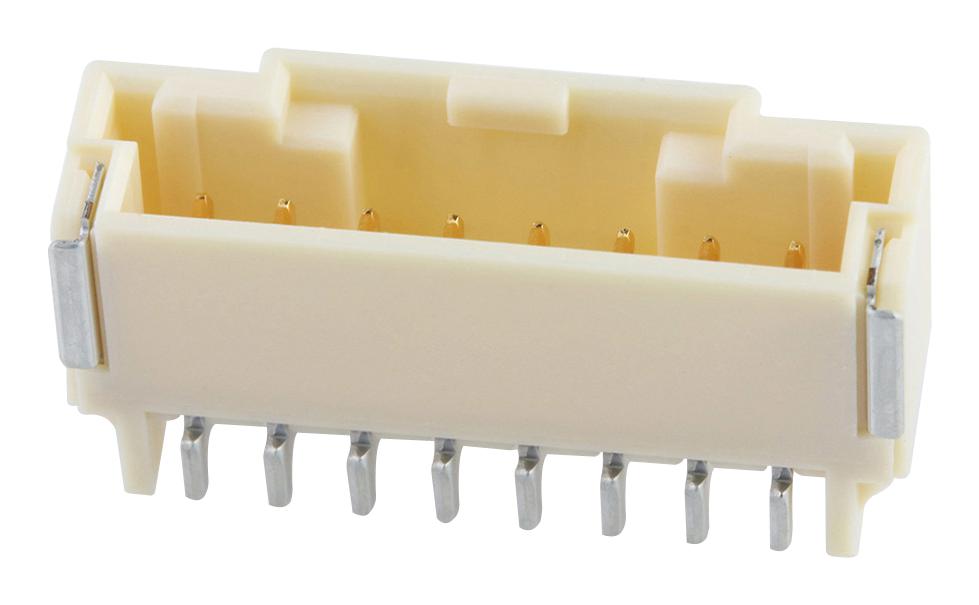 Molex 502352-0810 Wtb Conn, Header, R/a, 8Pos, 1Row, 2Mm