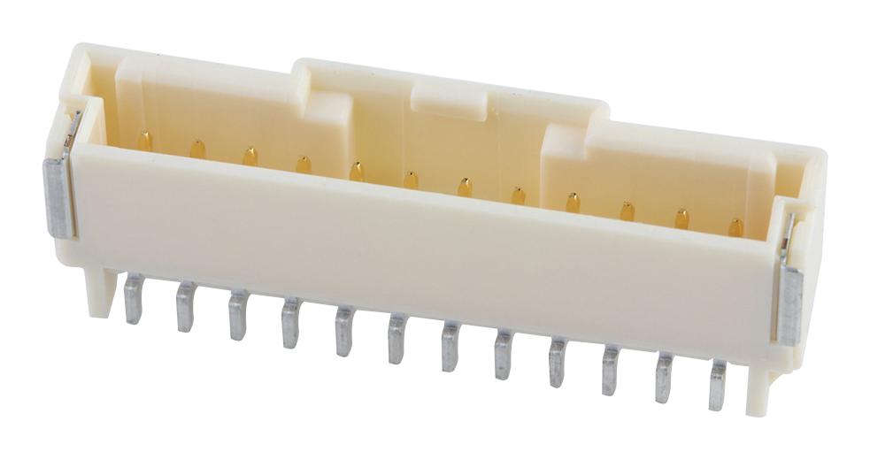 Molex 502352-1210 Wtb Conn, Header, R/a, 12Pos, 1Row, 2Mm