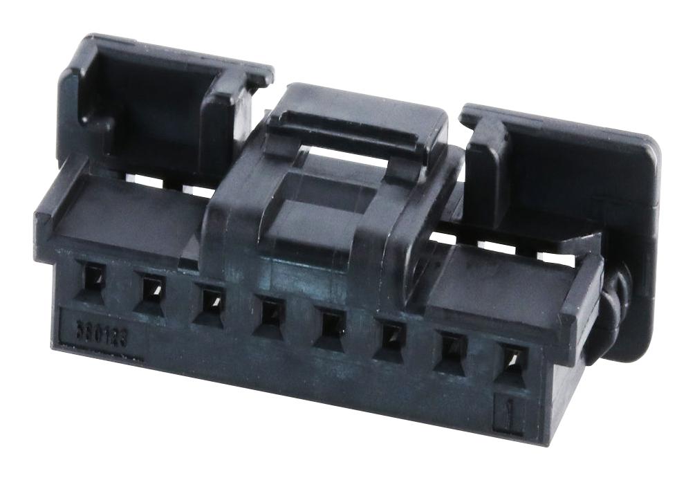 Molex 560123-0801 Wtb Housing, Rcpt, 8Pos, 1Row, 2Mm, Blk