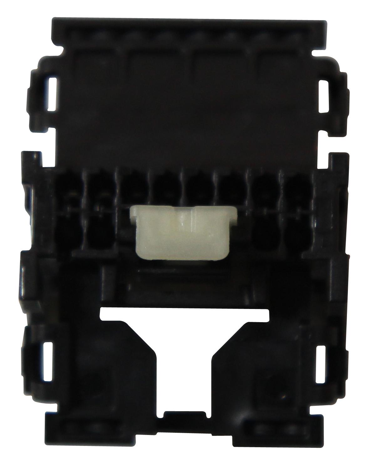 Molex 34824-5124 Receptacle Housing, 12Pos, Pbt, Black